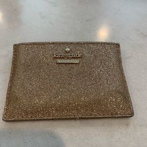 Kate spade glitter wallet